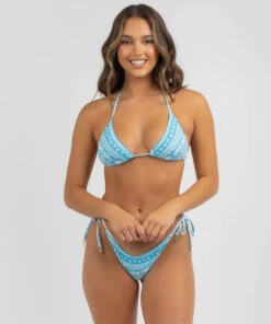 Best reviews of ✔️ Topanga Harlow Triangle 👙 Bikini Top Blue 🧨 -Hot Sale Citybeach Store 20330339 01 TP XL
