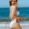 Cheap ✨ Topanga Harlow Tie Side 👙 Bikini Bottom Blue 🎉