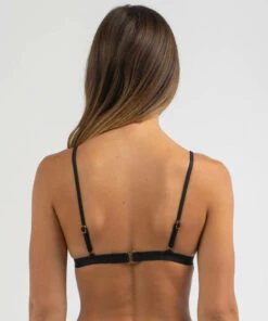 Discount 😉 Kaiami Cleo Jewel Triangle 👙 Bikini Top Black 🌟 -Hot Sale Citybeach Store 20330341 01 LT XL