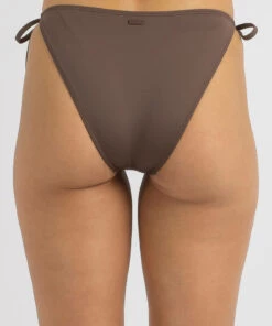 Budget 👍 Roxy SD Beach Classics 👙 Bikini Bottom Chocolate 🔥 -Hot Sale Citybeach Store 20330394 01 LT XL