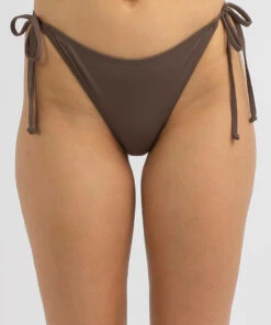 Budget 👍 Roxy SD Beach Classics 👙 Bikini Bottom Chocolate 🔥 -Hot Sale Citybeach Store 20330394 01 RT XL