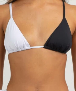 Flash Sale ❤️ Kaiami Kali Sliding Triangle 👙 Bikini Top Wht/blk 🔥 8 Flash Sale ❤️ Kaiami Kali Sliding Triangle 👙 Bikini Top Wht/blk 🔥 -Hot Sale Citybeach Store 20331037 01 RT XL