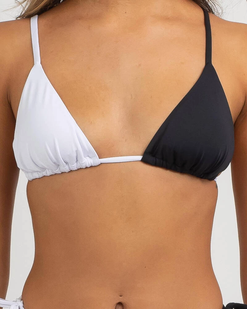 Flash Sale ❤️ Kaiami Kali Sliding Triangle 👙 Bikini Top Wht/blk 🔥 4 Flash Sale ❤️ Kaiami Kali Sliding Triangle 👙 Bikini Top Wht/blk 🔥 - Image 4