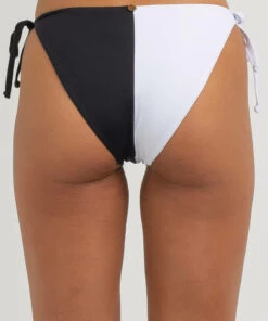 Outlet 🔔 Kaiami Kali Tie Side 👙 Bikini Bottom Wht/blk 🎁 -Hot Sale Citybeach Store 20331038 01 TP XL