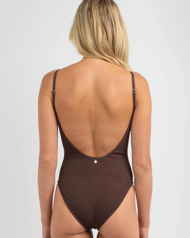 Best Sale π€© Rhythm Wave Break One Piece π©± Swimsuit Chocolate π€© 3 Best Sale π€© Rhythm Wave Break One Piece π©± Swimsuit Chocolate π€© - Image 3