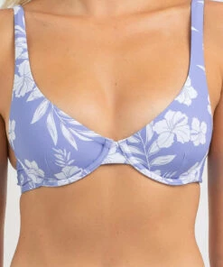 Coupon 🛒 Rhythm Leila Underwire 👙 Bikini Top Whisper Blue 🎉 -Hot Sale Citybeach Store 20332795 01 RT XL
