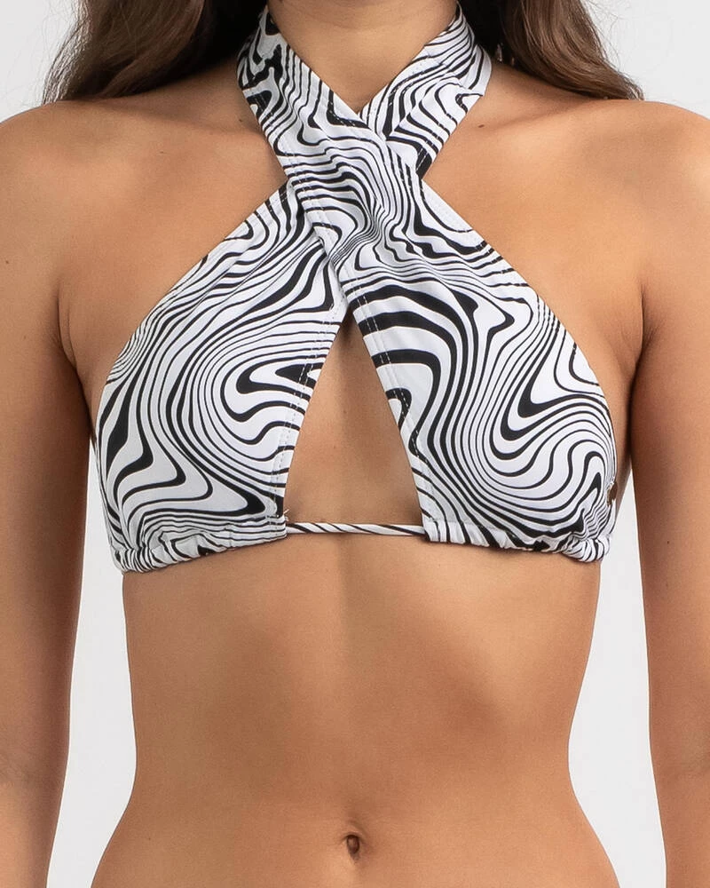 Brand new ๐ Kaiami Salem Cross Over Bralette White/black ๐ 4 Brand new ๐ Kaiami Salem Cross Over Bralette White/black ๐ - Image 4