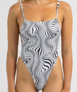 Coupon 🛒 Kaiami Salem One Piece 🩱 Swimsuit Wht/blk ⭐ -Hot Sale Citybeach Store 20333606 01 RT XL