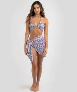 Buy 🎁 Topanga Bondi Tie Skye Sarong Pnk/blu/wht 😍 -Hot Sale Citybeach Store 20333616 01 TP XL