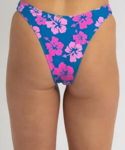 New 🎉 Topanga Laina High Cut 👙 Bikini Bottom Blue 😀 -Hot Sale Citybeach Store 20333767 02 TP XL