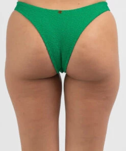Flash Sale ⭐ Kaiami Orla Scrunch High Cut 👙 Bikini Bottom Jade Green 💯 -Hot Sale Citybeach Store 20334848 01 LT XL