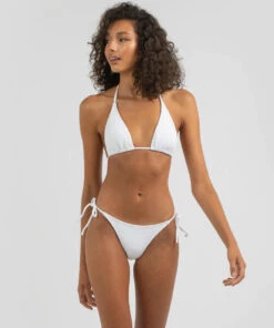 Best deal 🛒 Billabong Sunrays Elongated Triangle 👙 Bikini Top White 😍 -Hot Sale Citybeach Store 20335118 01 LT XL