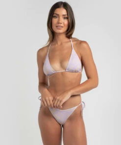 Outlet 🤩 Billabong Hot Tropics Triangle 👙 Bikini Top Lilac 👍 -Hot Sale Citybeach Store 20335129 01 LT XL