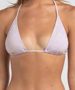 Outlet 🤩 Billabong Hot Tropics Triangle 👙 Bikini Top Lilac 👍 -Hot Sale Citybeach Store 20335129 01 RT XL