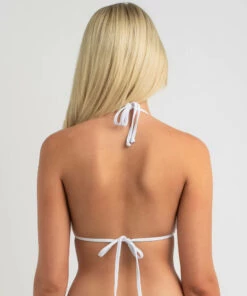 Cheap 🎁 Topanga Benny Beaded Triangle 👙 Bikini Top White 🌟 -Hot Sale Citybeach Store 20335356 01 LT XL