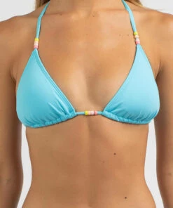 Brand new ❤️ Topanga Benny Beaded Triangle 👙 Bikini Top Pop Aqua 🎁 8 Brand new ❤️ Topanga Benny Beaded Triangle 👙 Bikini Top Pop Aqua 🎁 -Hot Sale Citybeach Store 20335356 03 RT XL