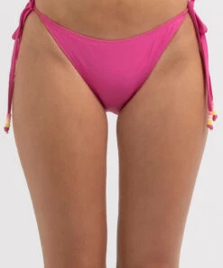 Discount 🛒 Topanga Benny Beaded Classic 👙 Bikini Bottom Raspberry 🌟 -Hot Sale Citybeach Store 20335358 02 RT XL