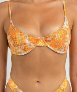 Best Sale 🛒 Topanga Wednesday Balconette 👙 Bikini Top Orange 💯 -Hot Sale Citybeach Store 20335592 01 RT XL