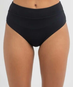 Budget 😀 Kaiami Rita High Waist 👙 Bikini Bottom Black 🎁 -Hot Sale Citybeach Store 20335598 01 RT XL