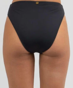 Brand new 💯 Kaiami Harlow High Waist 👙 Bikini Bottom Black 😉 -Hot Sale Citybeach Store 20335599 01 LT XL