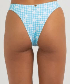 Wholesale ❤️ Kaiami Betsy High Cut 👙 Bikini Bottom Blue 🤩 -Hot Sale Citybeach Store 20335602 01 LT XL