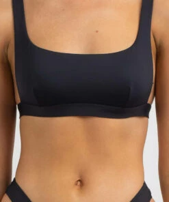 Discount 🧨 Topanga Destiny Crop 👙 Bikini Top Black 😀 -Hot Sale Citybeach Store 20335611 01 RT XL