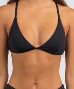 New 🔥 Kaiami Jenny Fixed Triangle 👙 Bikini Top Black 🤩 -Hot Sale Citybeach Store 20335614 01 RT XL