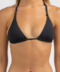 Best reviews of 🎉 Kaiami May Knot Triangle 👙 Bikini Top Black ⭐ -Hot Sale Citybeach Store 20335620 01 RT XL