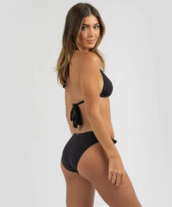 Wholesale 🔥 Kaiami May Knot Classic 👙 Bikini Bottom Black 🔥