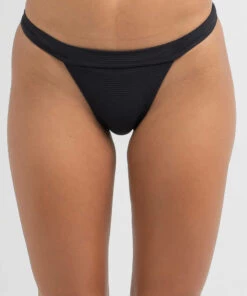 Best reviews of ✨ Topanga Tullulah Rib 👙 Bikini Bottom Black 🔔 -Hot Sale Citybeach Store 20336053 01 RT XL
