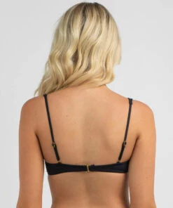 Discount 🎉 Kaiami Khai Balconette 👙 Bikini Top Black ⭐ -Hot Sale Citybeach Store 20336067 01 LT XL