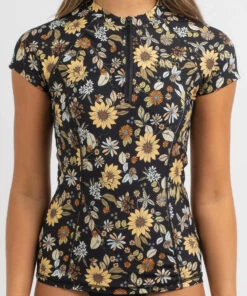 Best deal 💯 Topanga Goldie Cap Sleeve Rash Vest Black ❤️ -Hot Sale Citybeach Store 20336122 01 RT XL 1