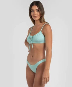 Top 10 😉 Billabong Sunrays Coco Bralette 👙 Bikini Top Sea Blue 🎉