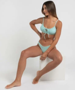 Top 10 😉 Billabong Sunrays Coco Bralette 👙 Bikini Top Sea Blue 🎉 -Hot Sale Citybeach Store 20336227 01 LT XL