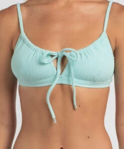 Top 10 😉 Billabong Sunrays Coco Bralette 👙 Bikini Top Sea Blue 🎉 -Hot Sale Citybeach Store 20336227 01 RT XL