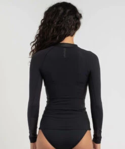 Outlet 👍 Rip Curl Mirage Ultimate Zip Through Long Sleeve Rash Vest Black 🤩 6 Outlet 👍 Rip Curl Mirage Ultimate Zip Through Long Sleeve Rash Vest Black 🤩 -Hot Sale Citybeach Store 20336254 01 LT XL