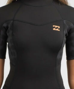 Best Pirce 💯 Billabong Spring Fever 2mm Wetsuit Black ✔️ -Hot Sale Citybeach Store 20336271 01 RT XL