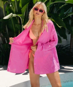 Budget ๐ Kaiami Arizona Beach Cover Pink ๐งจ